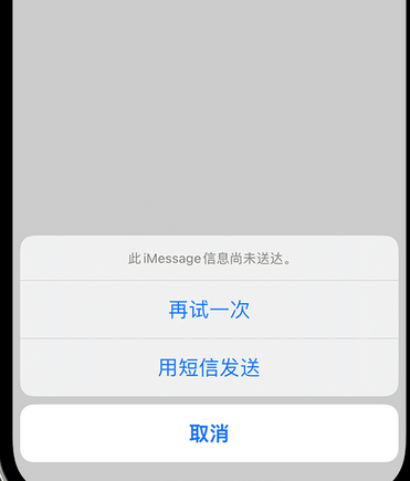 休宁apple维修iPhone上无法正常发送iMessage信息